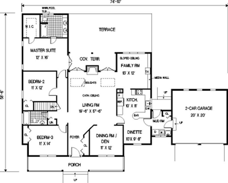 FIRST FLOOR PLAN