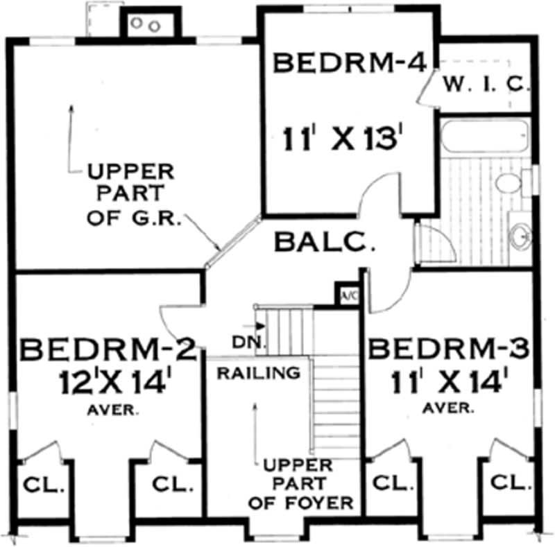 SECOND FLOOR PLAN
