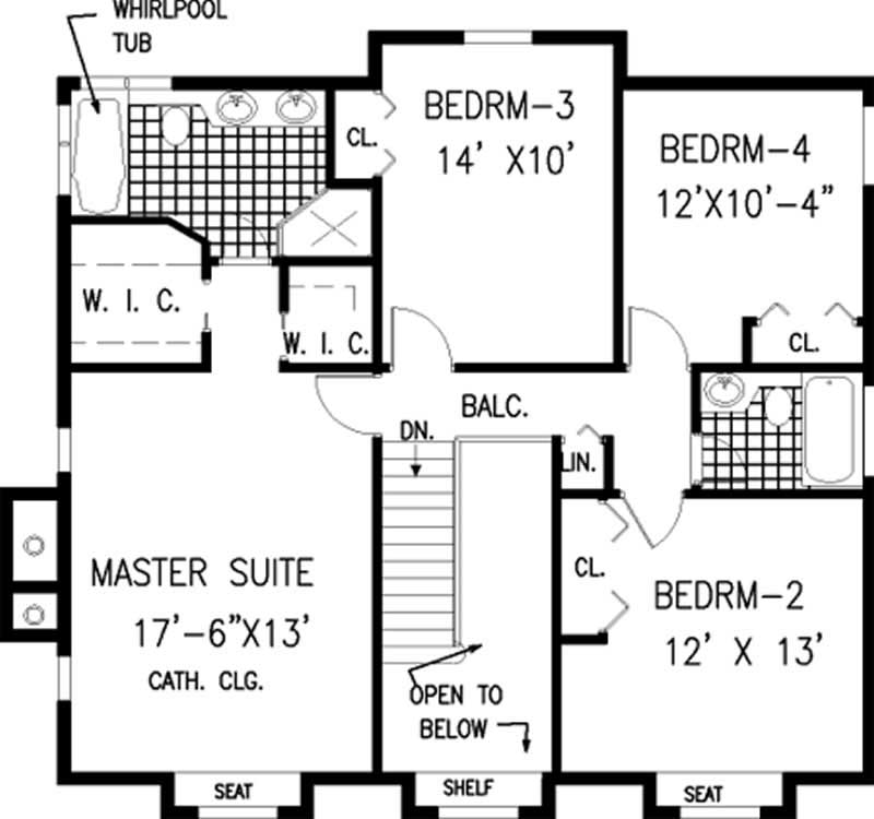 SECOND FLOOR PLAN