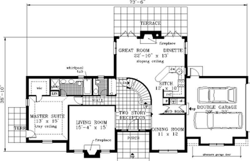 FIRST FLOOR PLANS