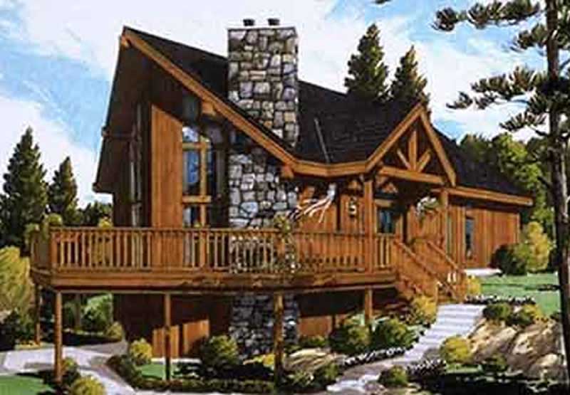 3-Bedroom, 1500 Sq Ft Craftsman Home Plan - 105-1017 - Main Exterior