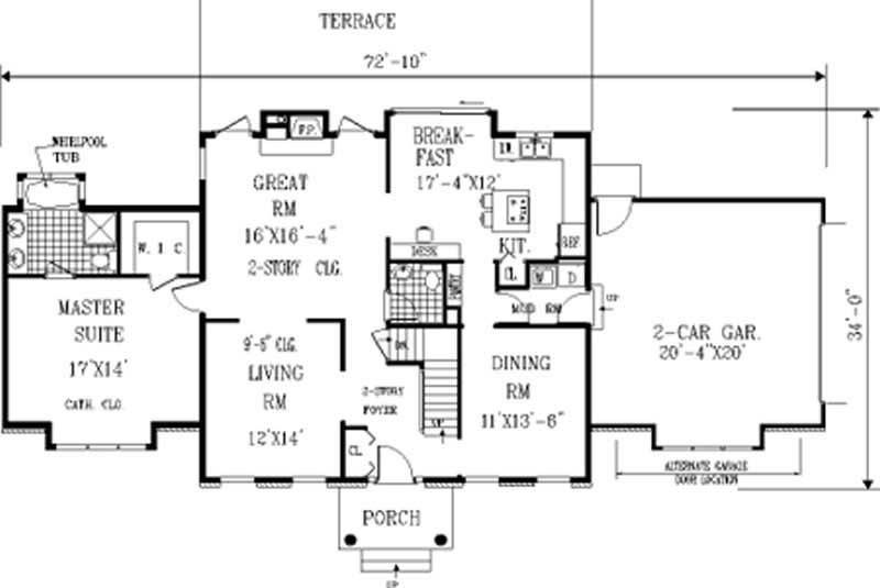 FIRST FLOOR PLAN