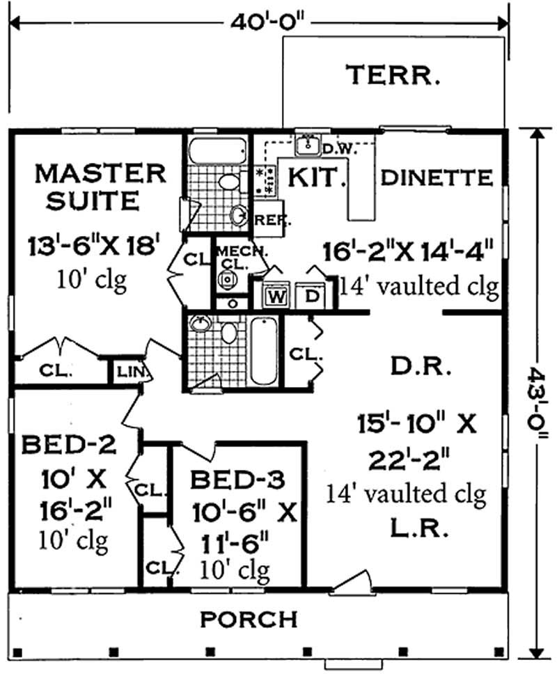 FIRST FLOOR PLAN