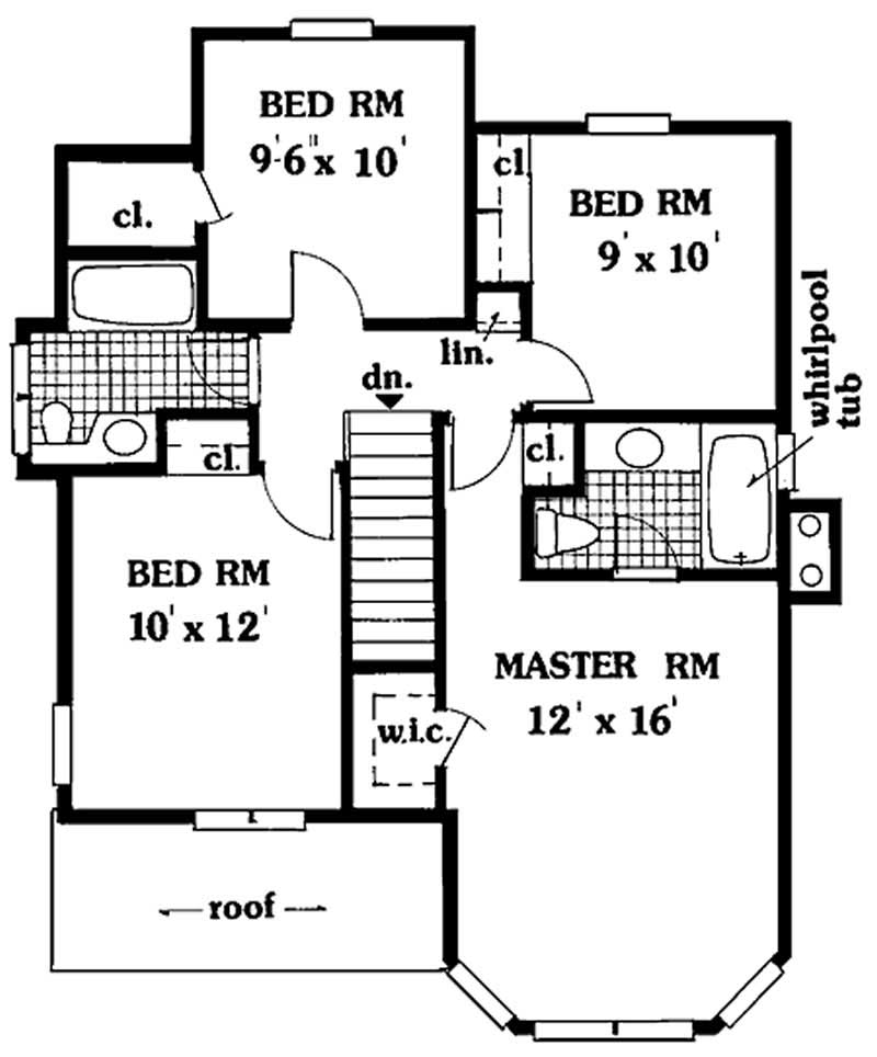 SECOND FLOOR PLAN