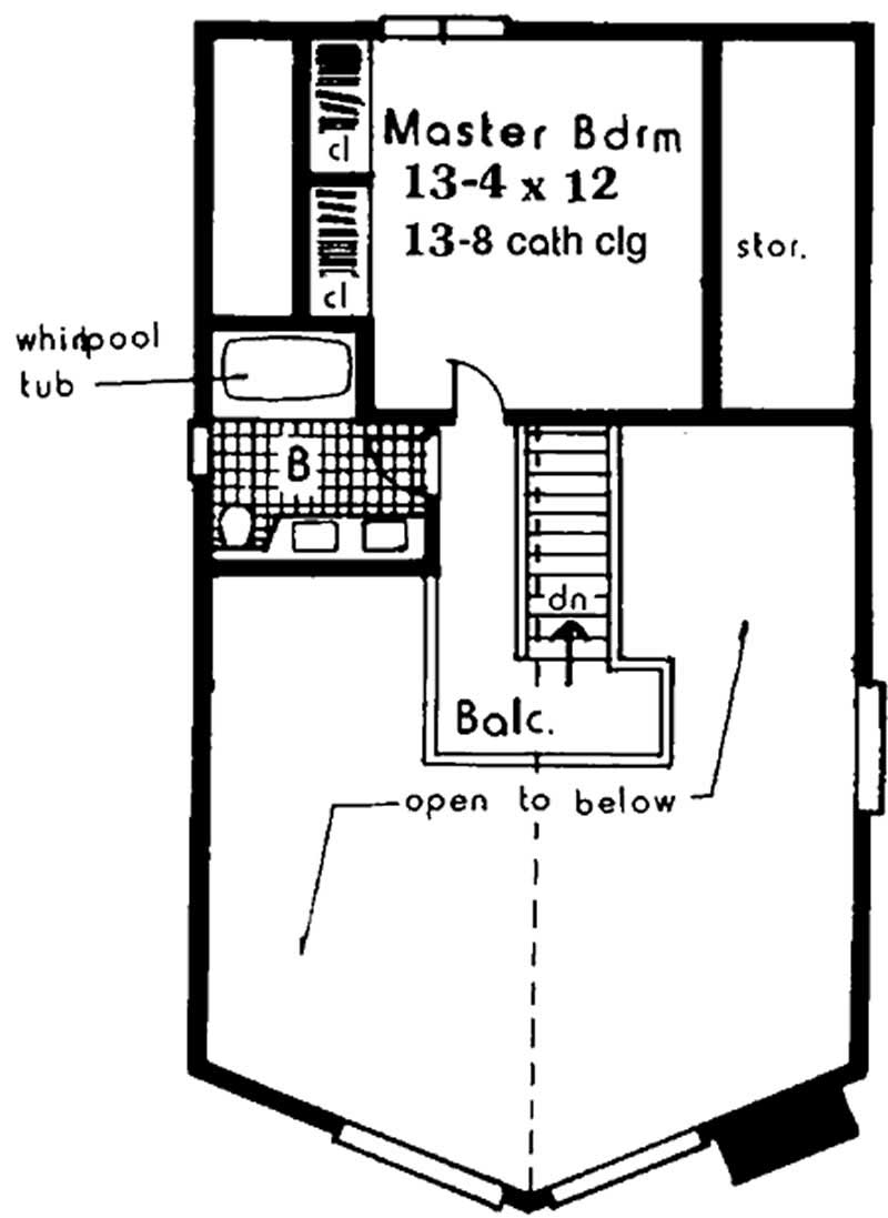 SECOND FLOOR PLAN