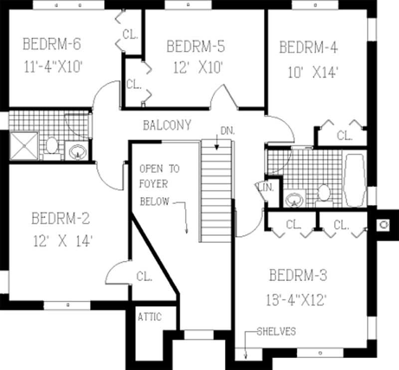 SECOND FLOOR PLANS