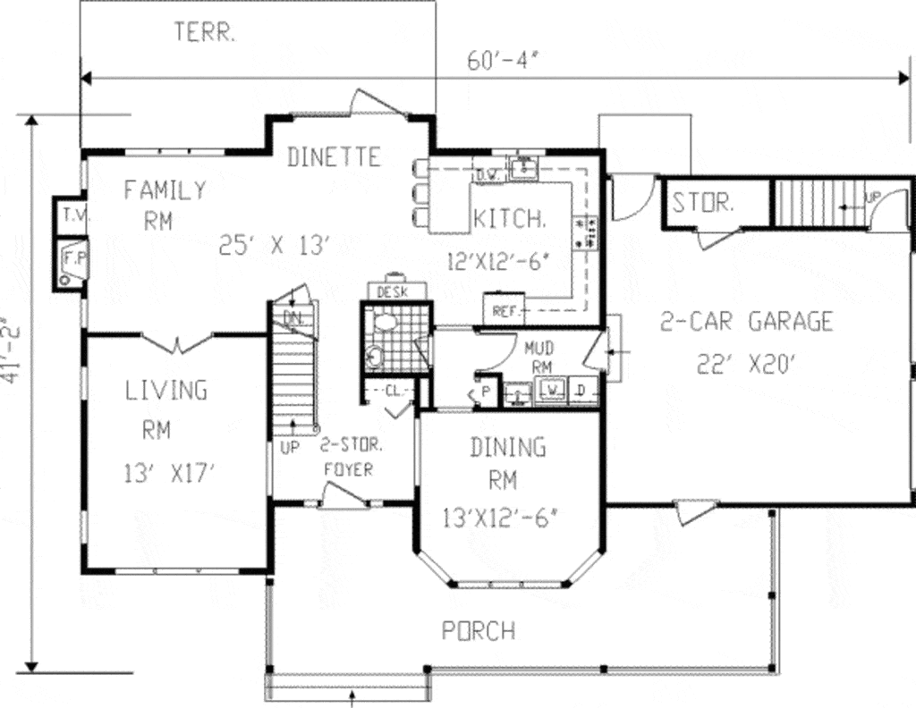 Floor Plan First Story