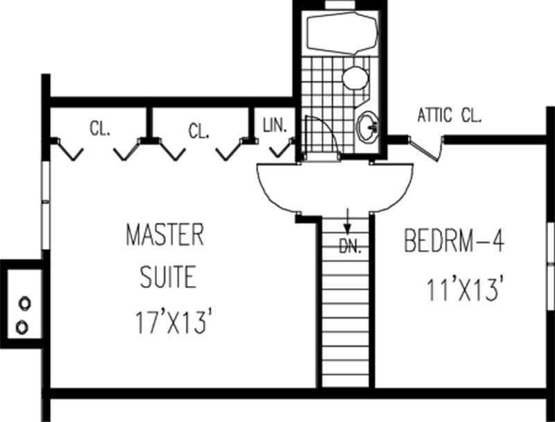 Floor Plan Second Story