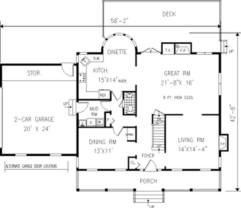 FIRST FLOOR PLAN