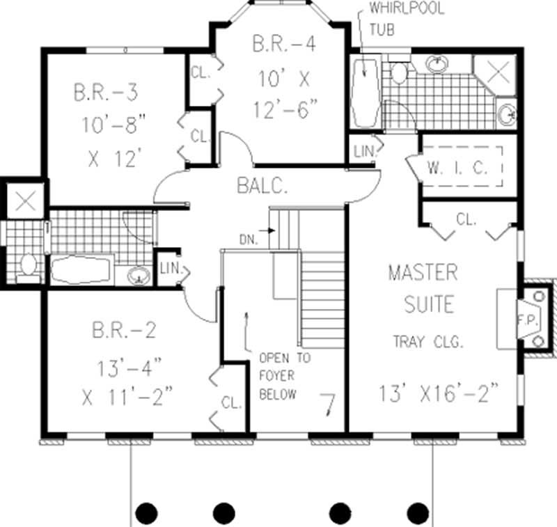 SECOND FLOOR PLAN