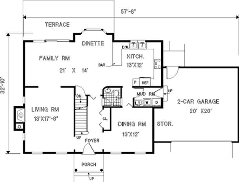 FIRST FLOOR PLAN