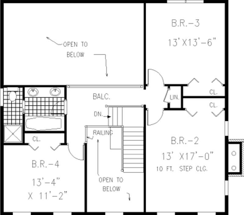 SECOND FLOOR PLAN