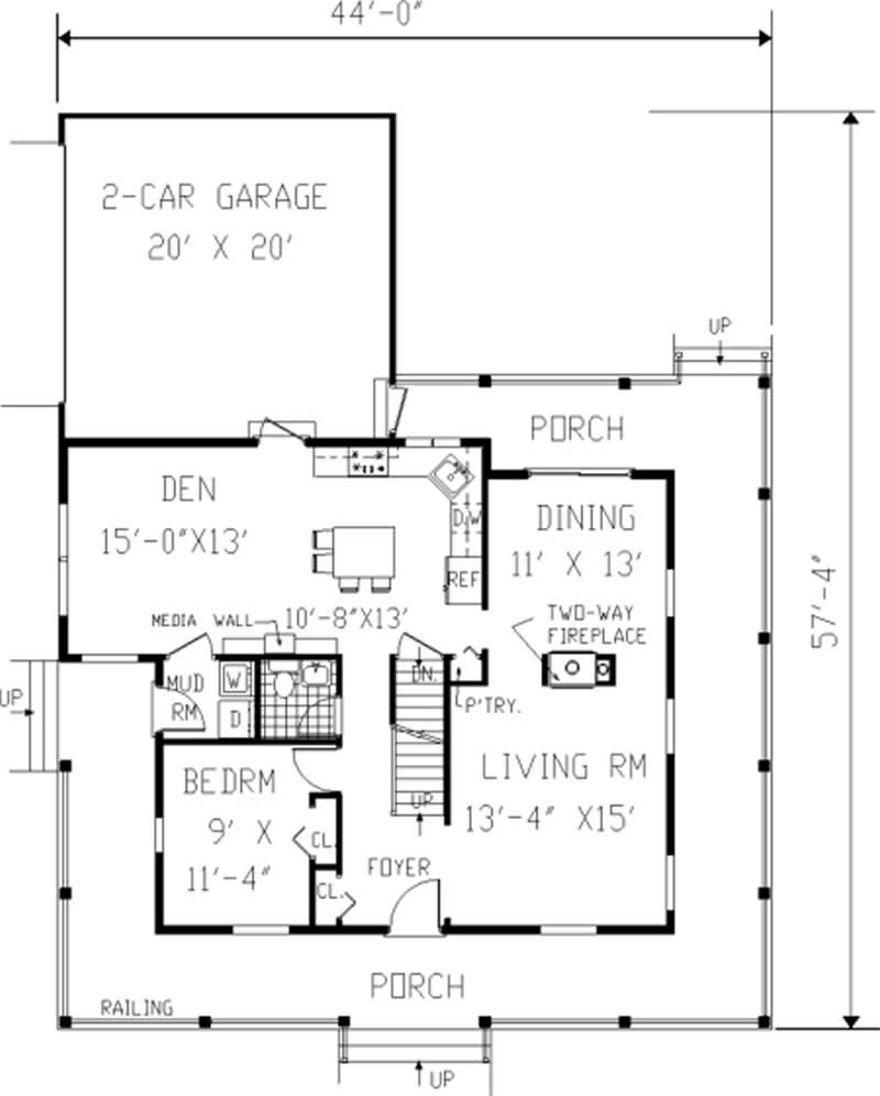 FIRST FLOOR PLAN