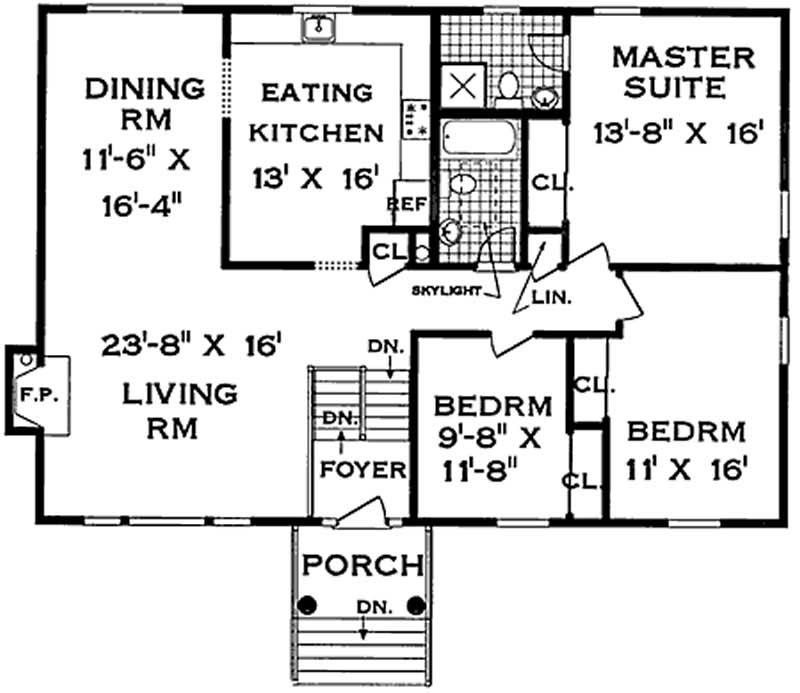 Floor Plan Second Story