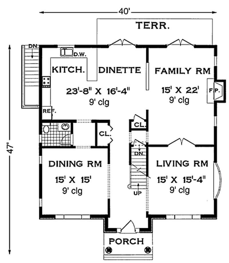 FIRST FLOOR PLANS