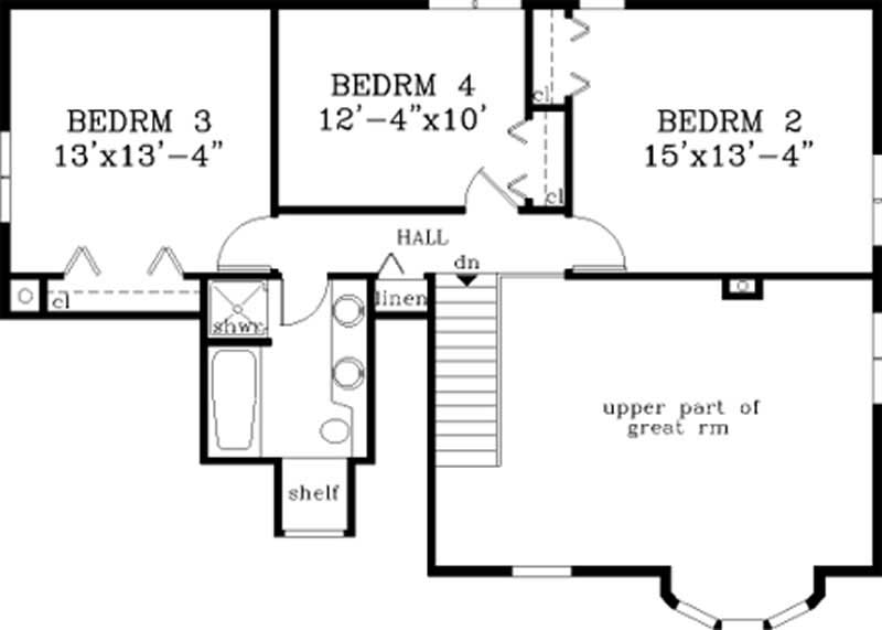 SECOND FLOOR PLAN