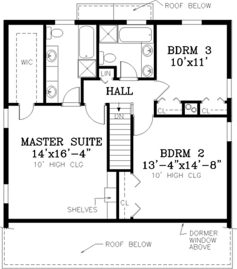 SECOND FLOOR PLAN