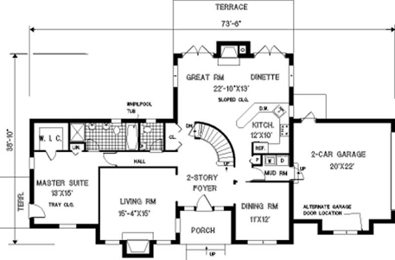 FIRST FLOOR PLANS