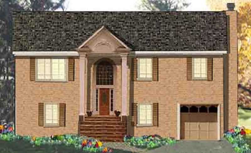 4-Bedroom, 1785 Sq Ft Ranch Home Plan - 105-1101 - Main Exterior