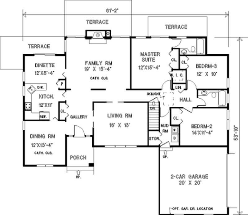 FIRST FLOOR PLANS