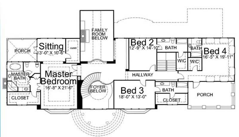 Floor Plan Second Story