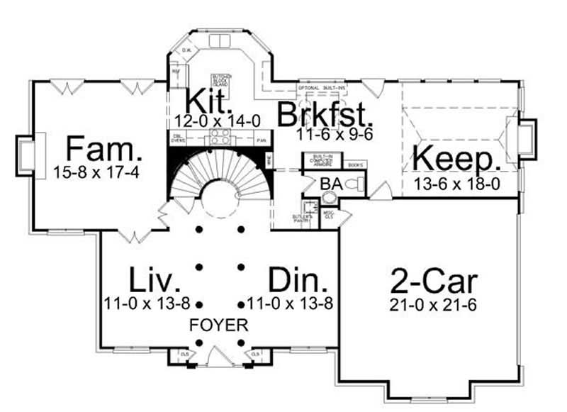 Floor Plan First Story