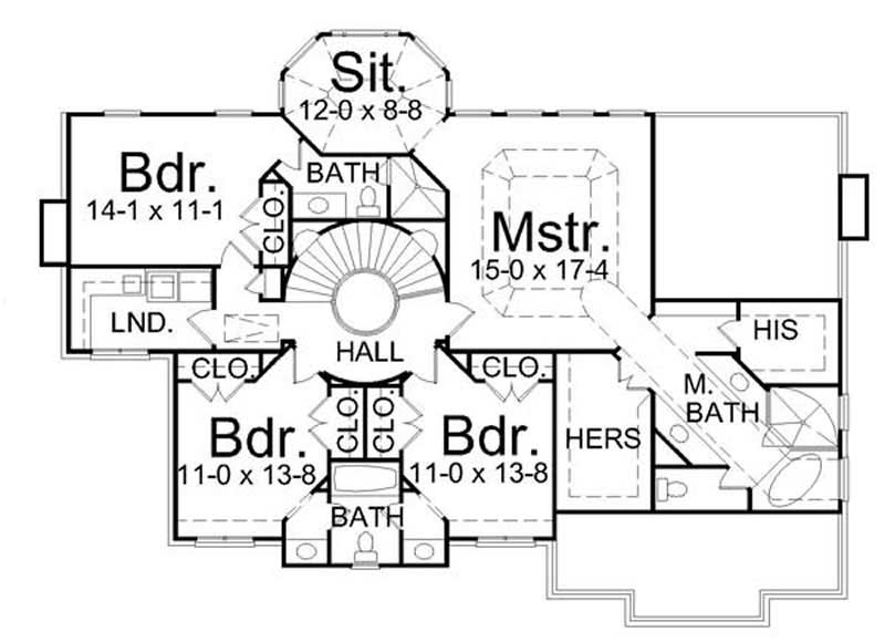 Floor Plan Second Story
