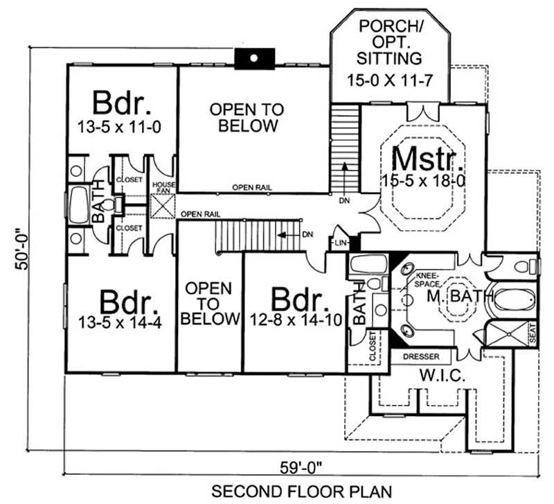Floor Plan Upper Level