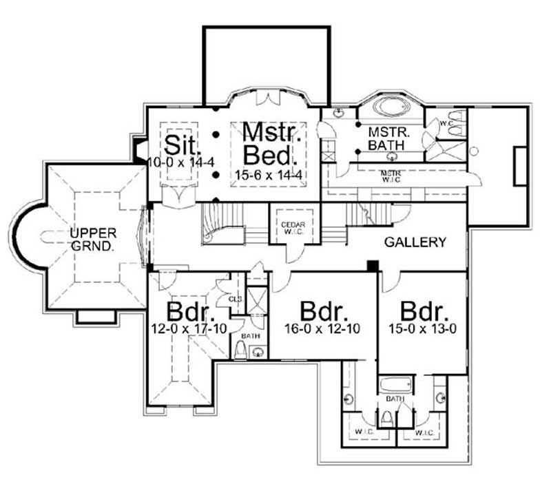 SECOND FLOOR PLAN