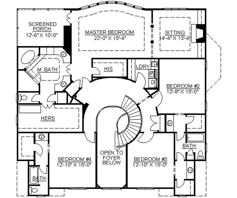 SECOND FLOOR PLAN