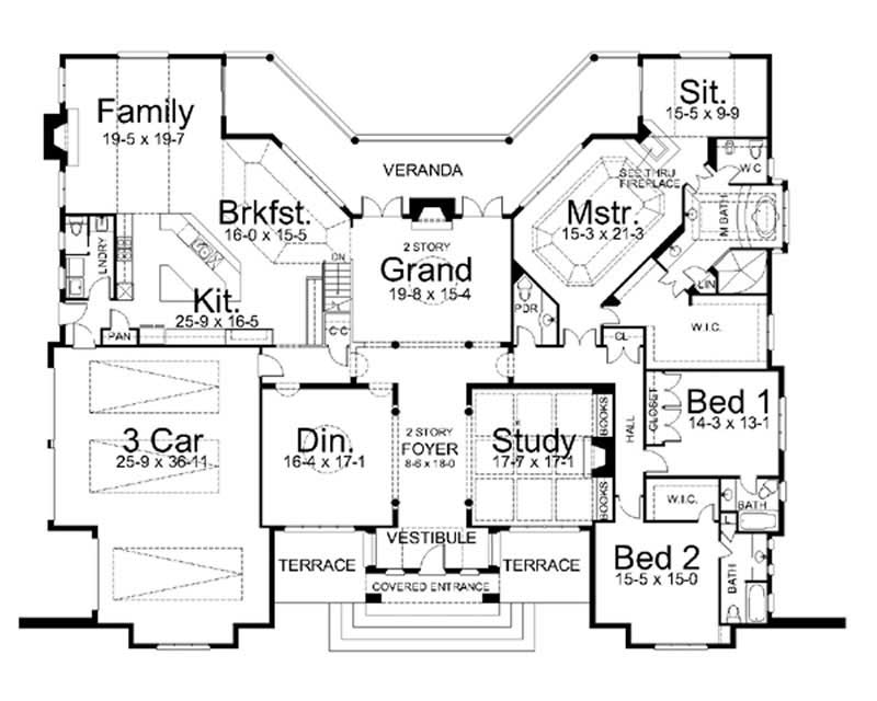MAIN FLOOR PLAN