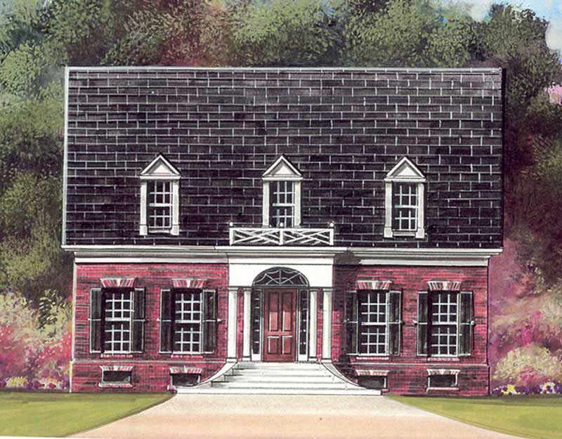 3-Bedroom, 1922 Sq Ft European House Plan - 106-1024 - Front Exterior