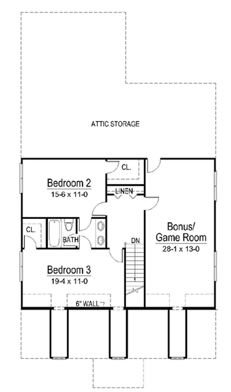 SECOND FLOOR PLAN
