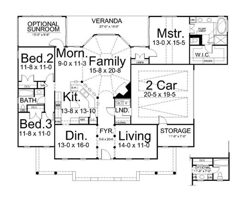 Floor Plan First Story