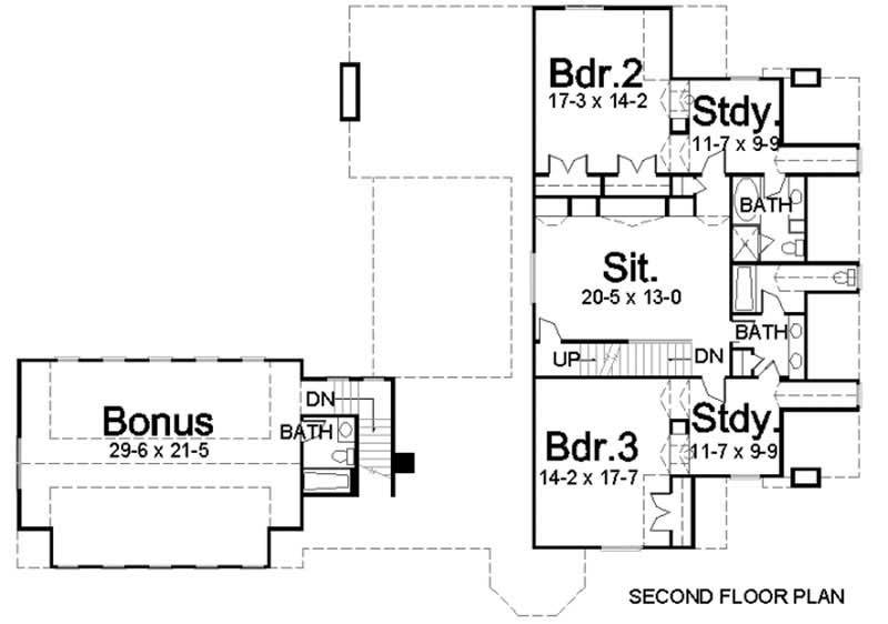 SECOND FLOOR PLAN