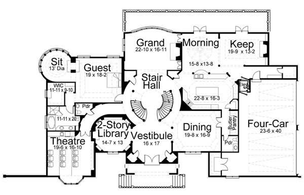 Floor Plan First Story