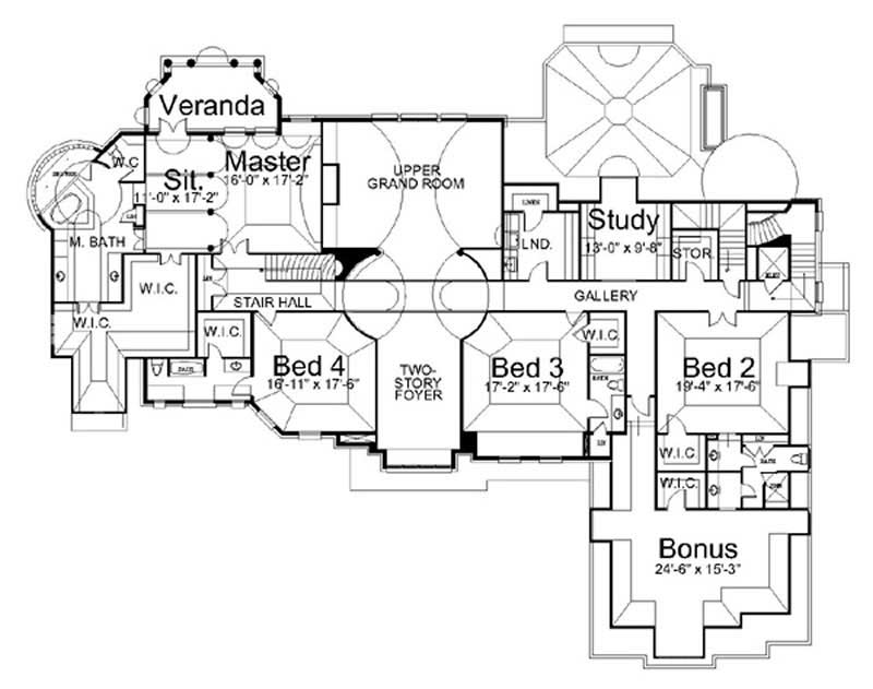 SECOND FLOOR PLAN