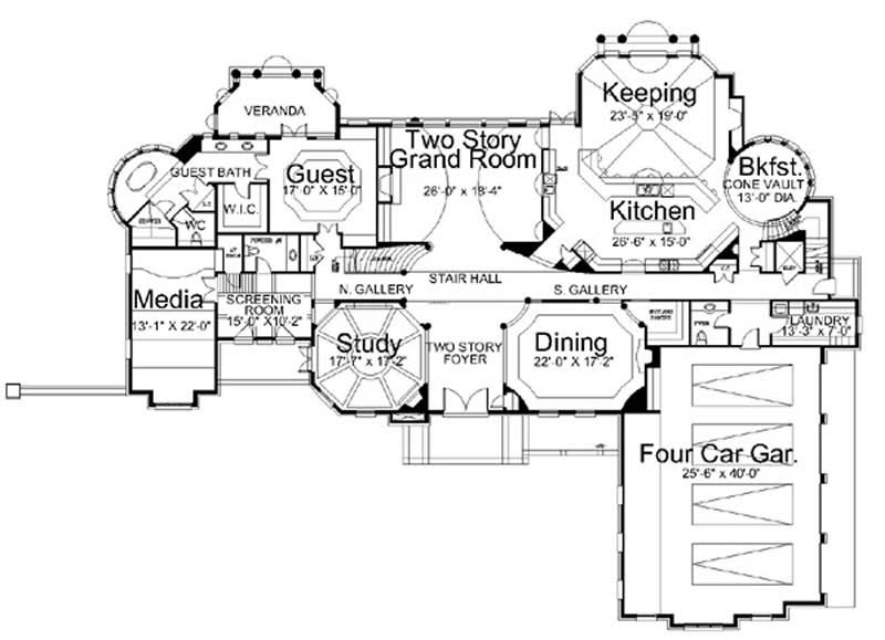 MAIN FLOOR PLAN