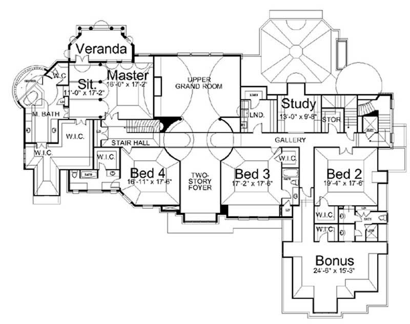 SECOND FLOOR PLAN