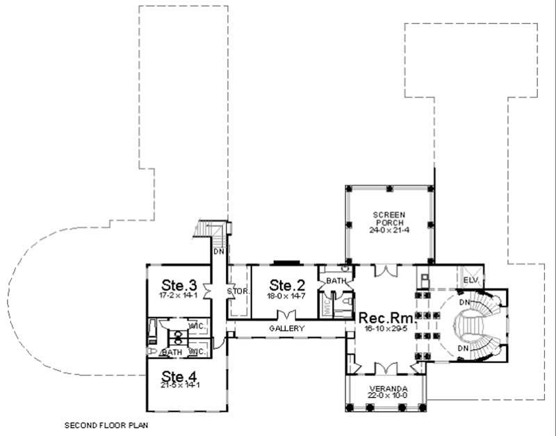 SECOND FLOOR PLAN