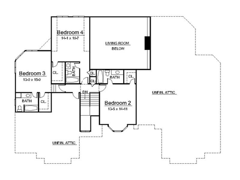 SECOND FLOOR PLAN