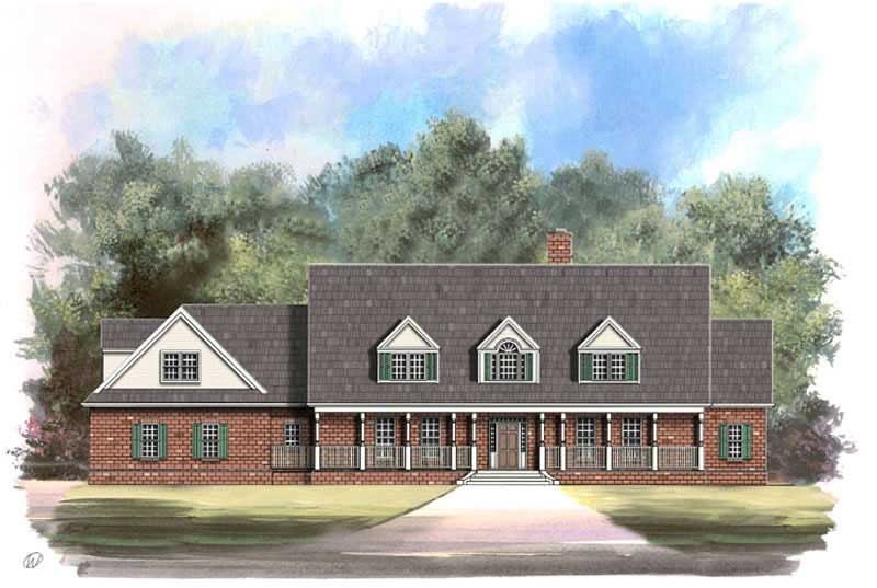 4-Bedroom, 3867 Sq Ft European House Plan - 106-1039 - Front Exterior