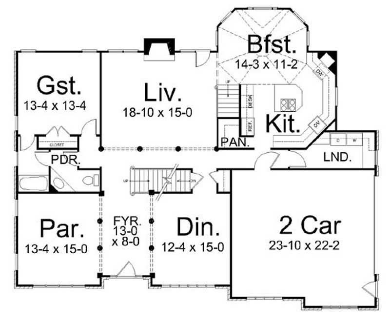 MAIN FLOOR PLAN