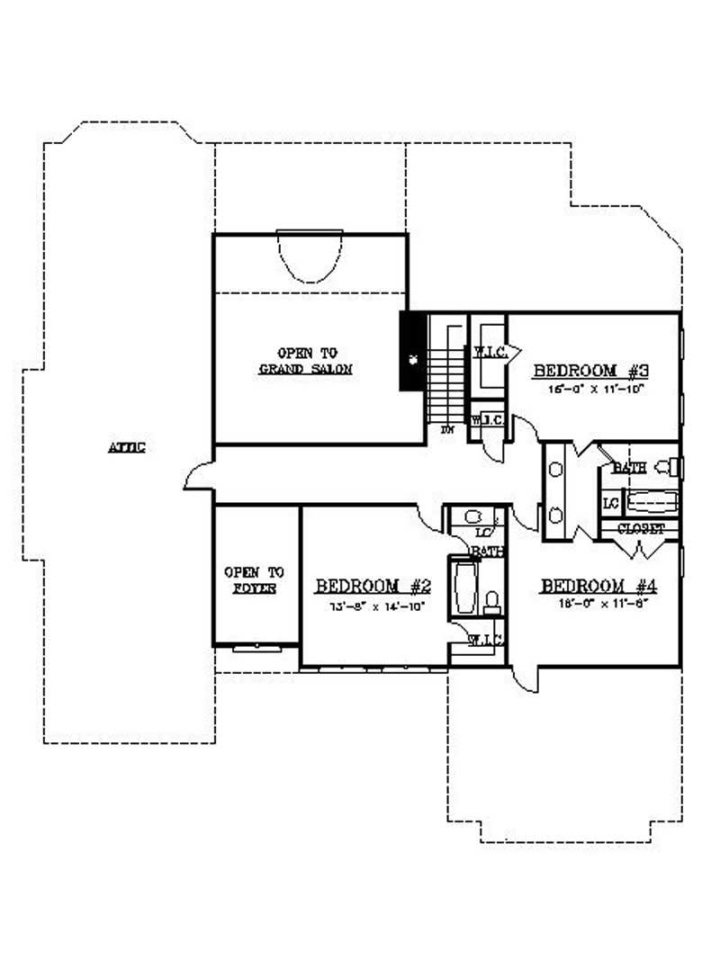 SECOND FLOOR PLAN