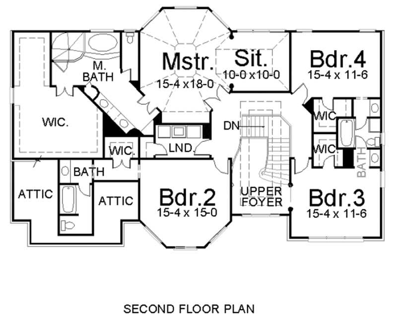 SECOND FLOOR PLAN