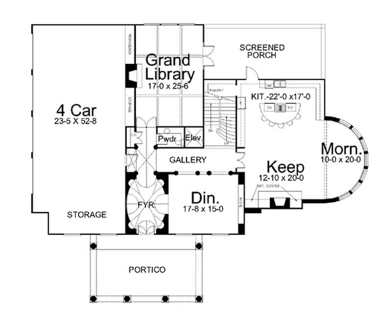 MAIN FLOOR PLAN