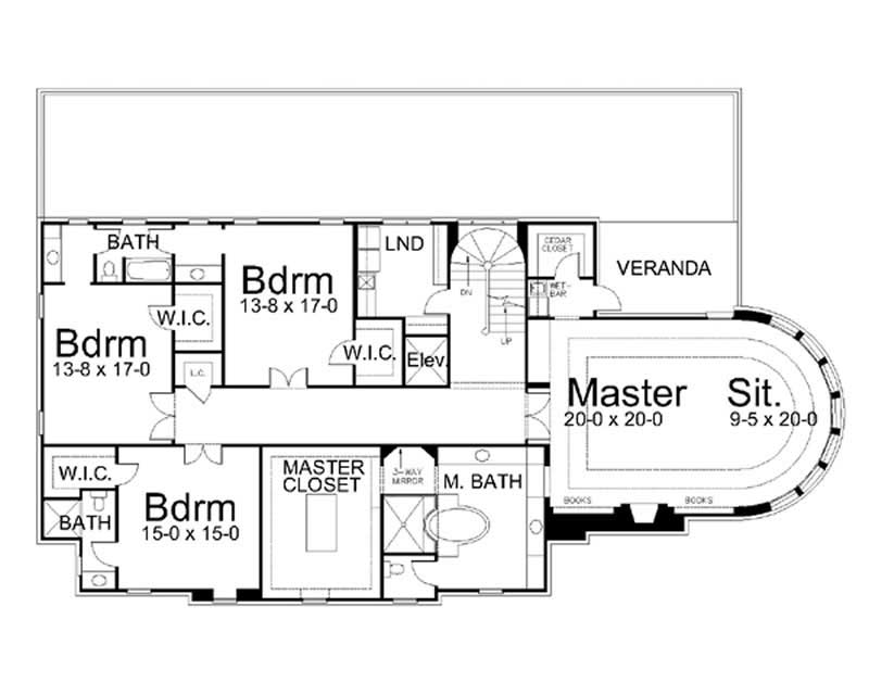 SECOND FLOOR PLAN