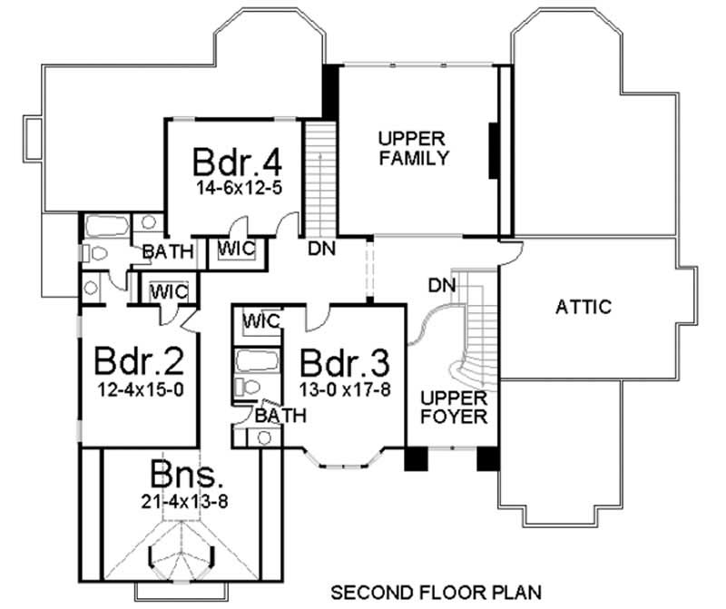 SECOND FLOOR PLAN