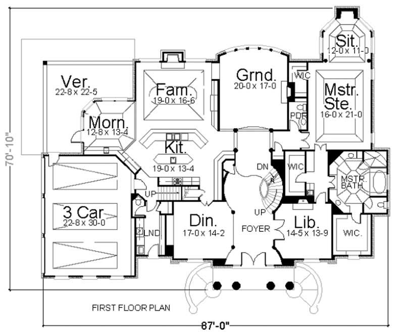 MAIN FLOOR PLAN
