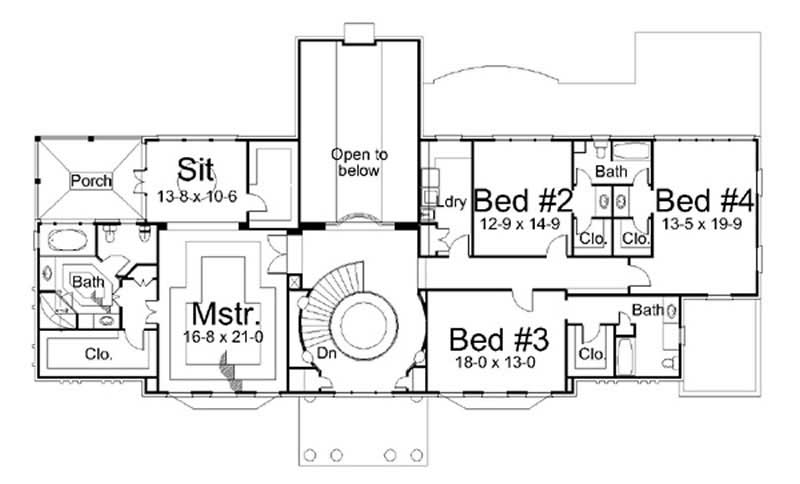 Floor Plan Second Story